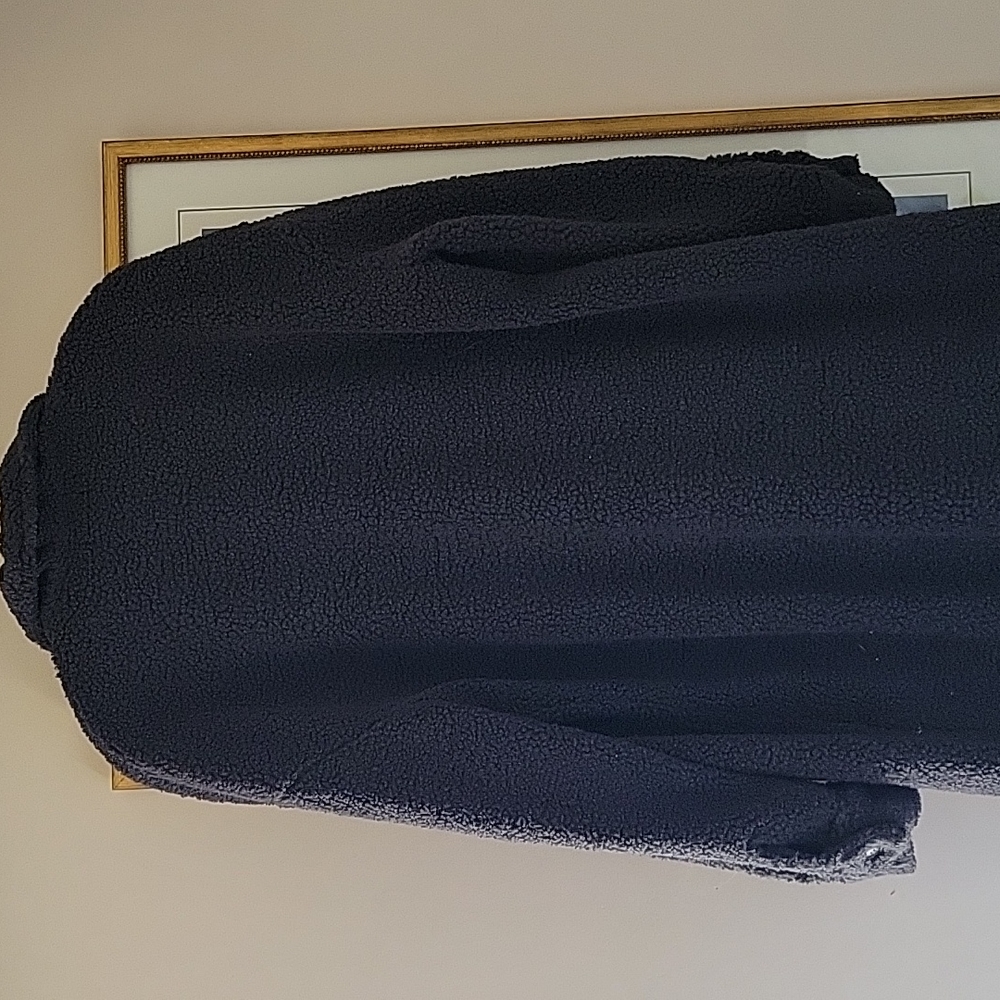 Oversized Sherpa Button Down Jacket - image 4